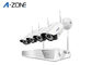 Night Vision Camera CCTV không dây Kit 4CH, Hệ thống Camera Ip không dây với nvr nhà cung cấp