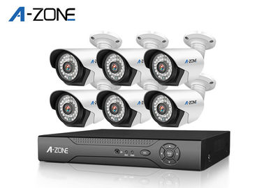 Trường hợp Matel 6 kênh Máy ảnh Poe CCTV Máy ảnh Hệ thống Máy ảnh giám sát Poe